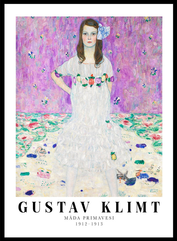 Gustav Klimt Mäda Primavesi 1912–1913 Art Print_Sugar & Canvas