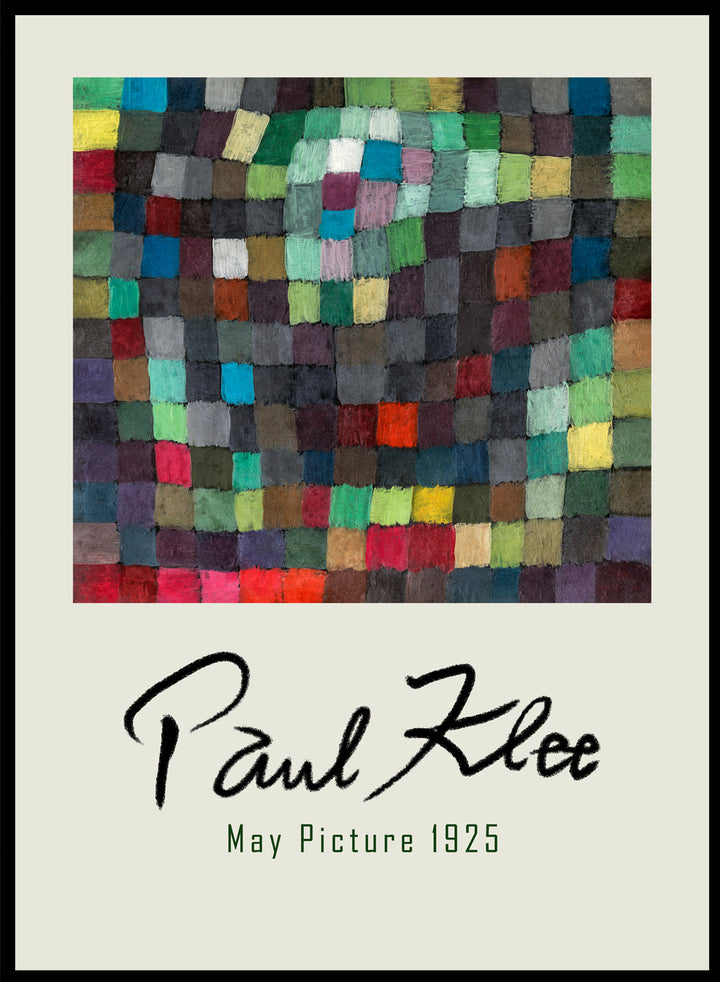 Sugar & Canvas 8x10 inches/20x25cm Paul Klee May Picture 1925 Art Print