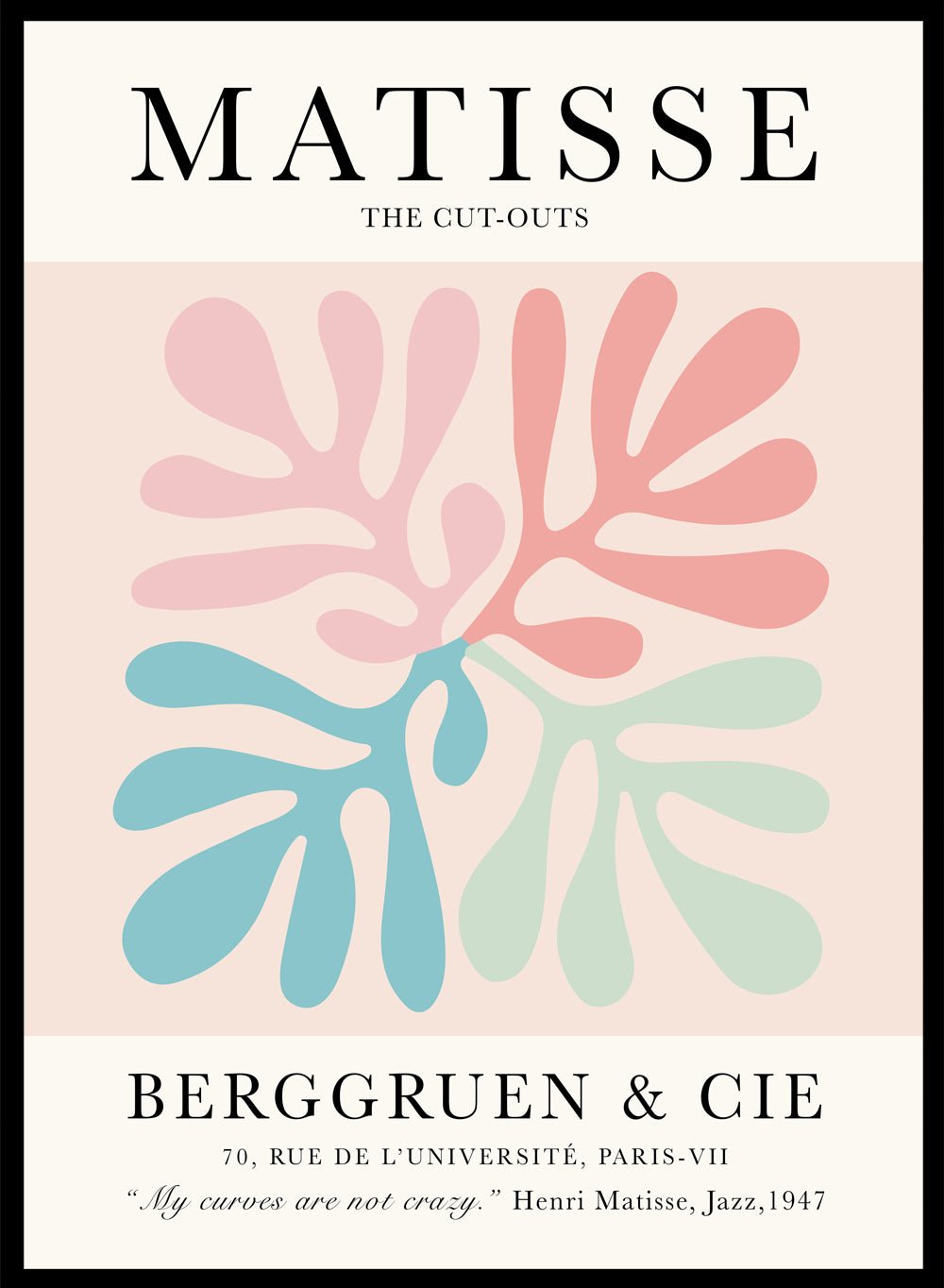 The Cut - Outs by Henri Matisse Print_Sugar & Canvas