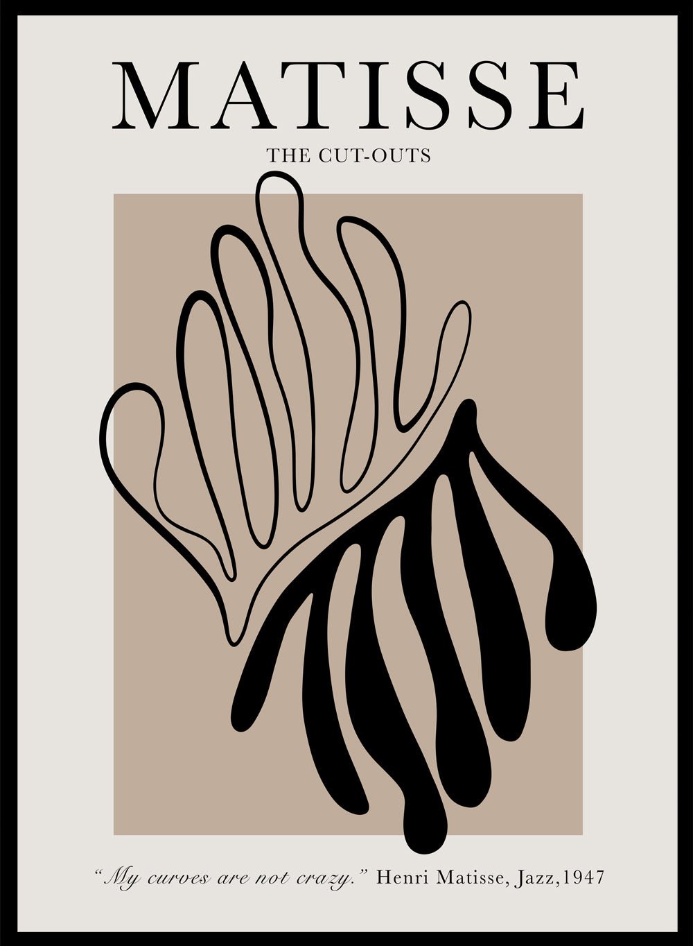 The Cut - Outs by Henri Matisse Print_Sugar & Canvas