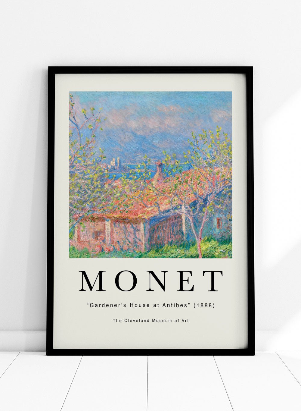 Gardener's House at Antibes by Monet Print_Sugar & Canvas