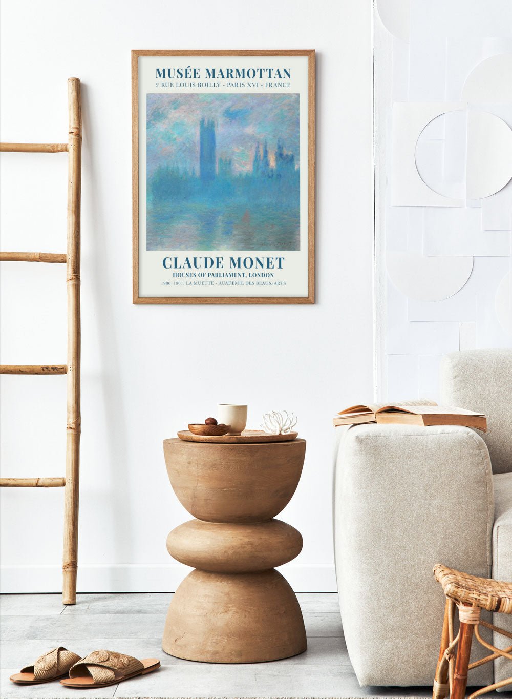 Houses of Parliament, London 1900 by Monet Print_Sugar & Canvas