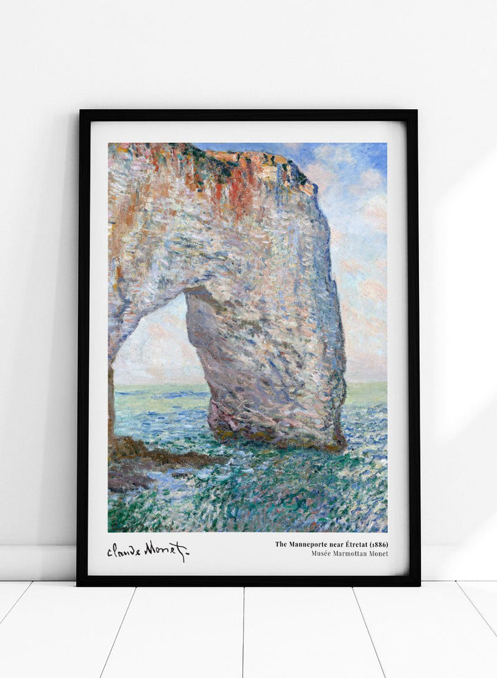 The Manneporte near Étretat 1886 by Monet Print_Sugar & Canvas