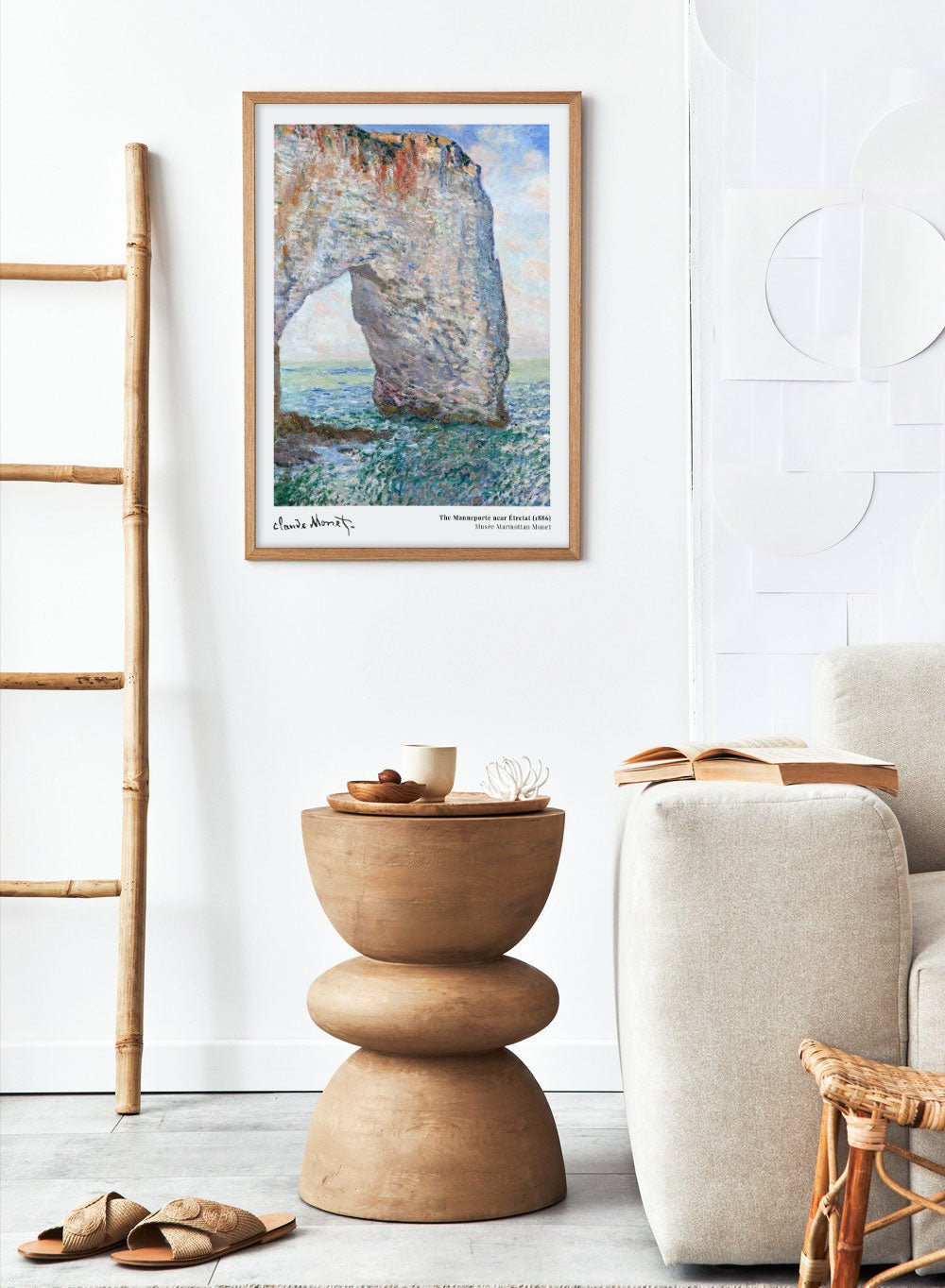 The Manneporte near Étretat 1886 by Monet Print_Sugar & Canvas