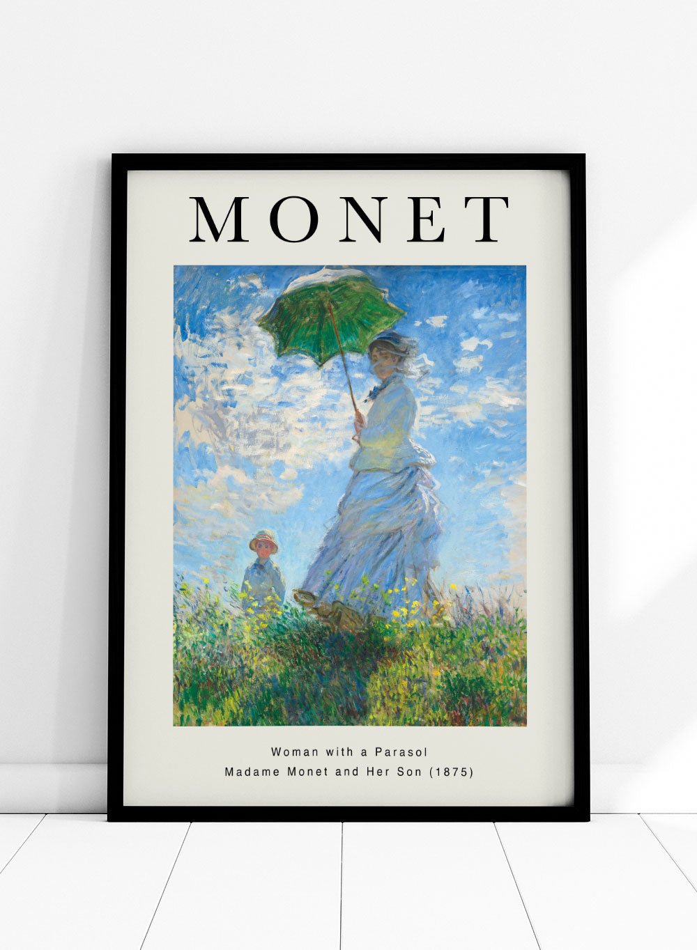 Woman with a Parasol by Monet Print_Sugar & Canvas