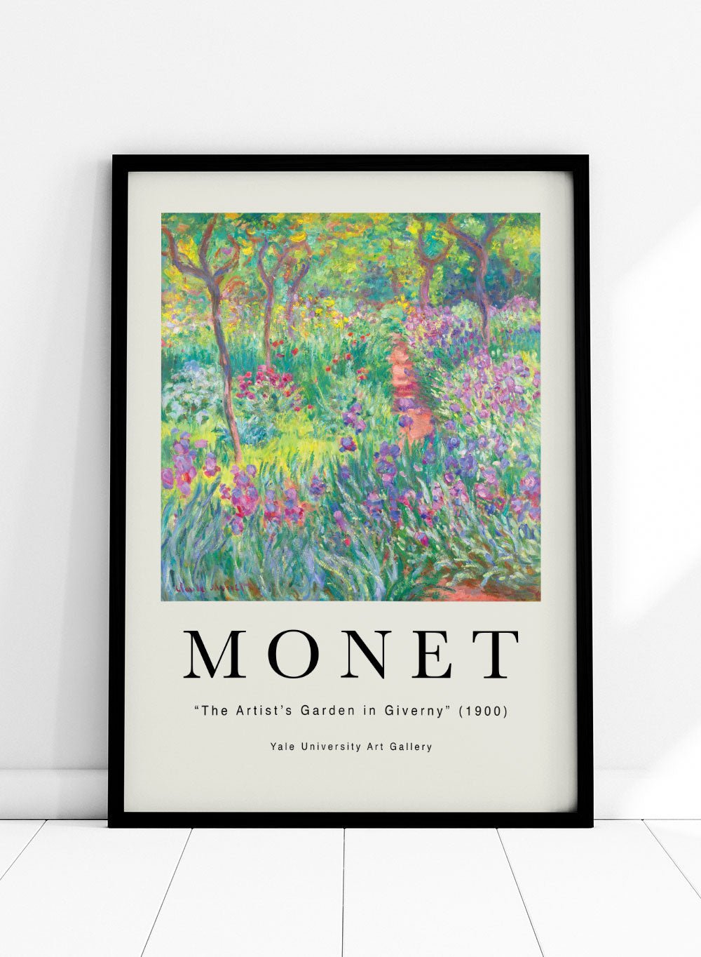 The Artist’s Garden in Giverny by Monet Print_Sugar & Canvas