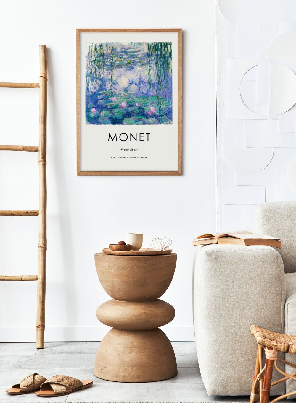 Water Lilies 1916 by Monet Print_Sugar & Canvas