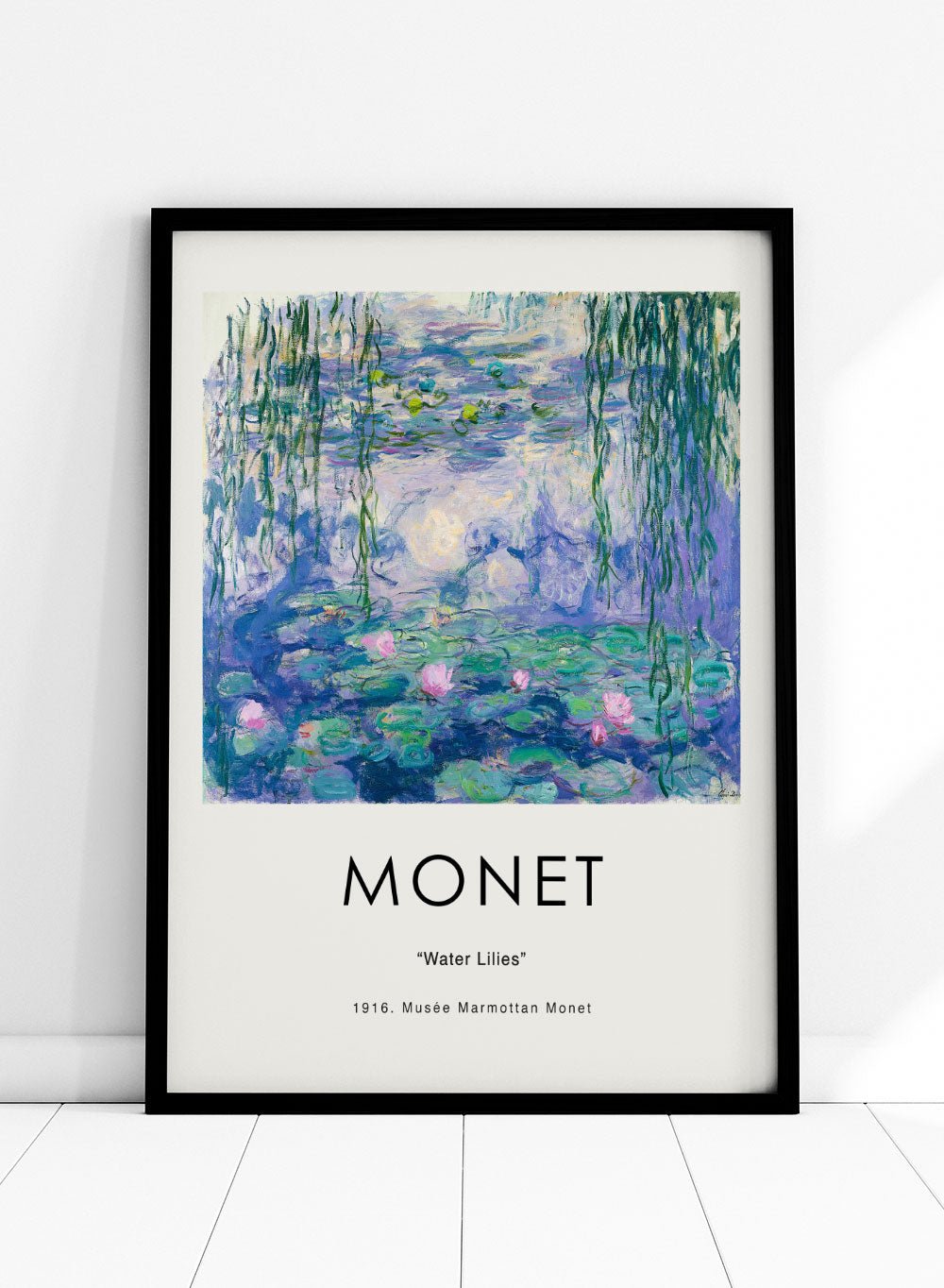 Water Lilies 1916 by Monet Print_Sugar & Canvas