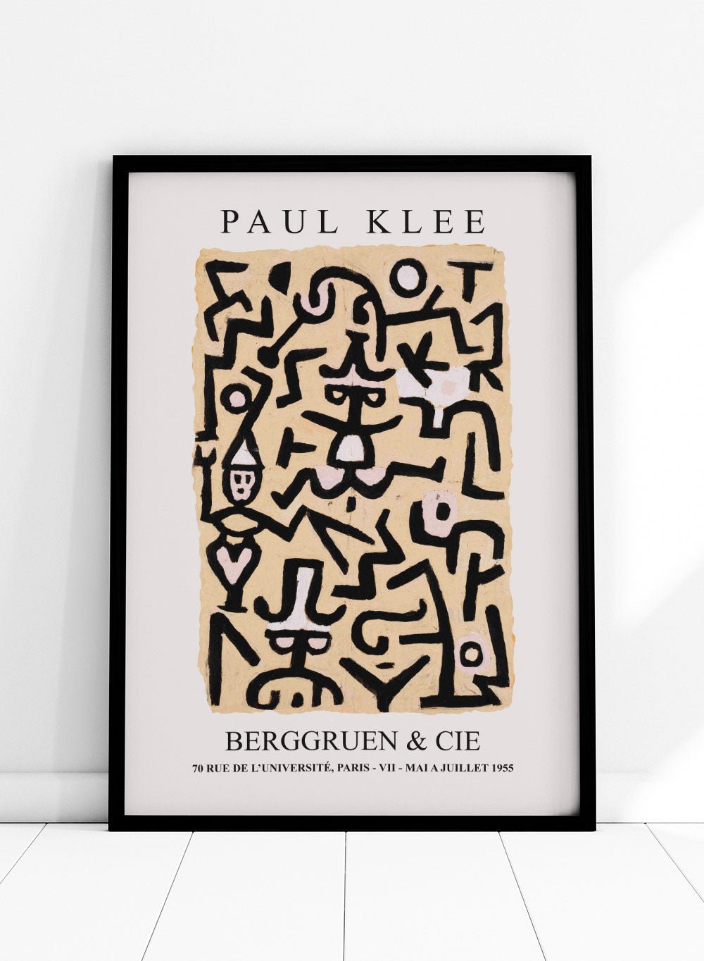 Paul Klee Comedians' Handbill 1938 Art Print_Sugar & Canvas