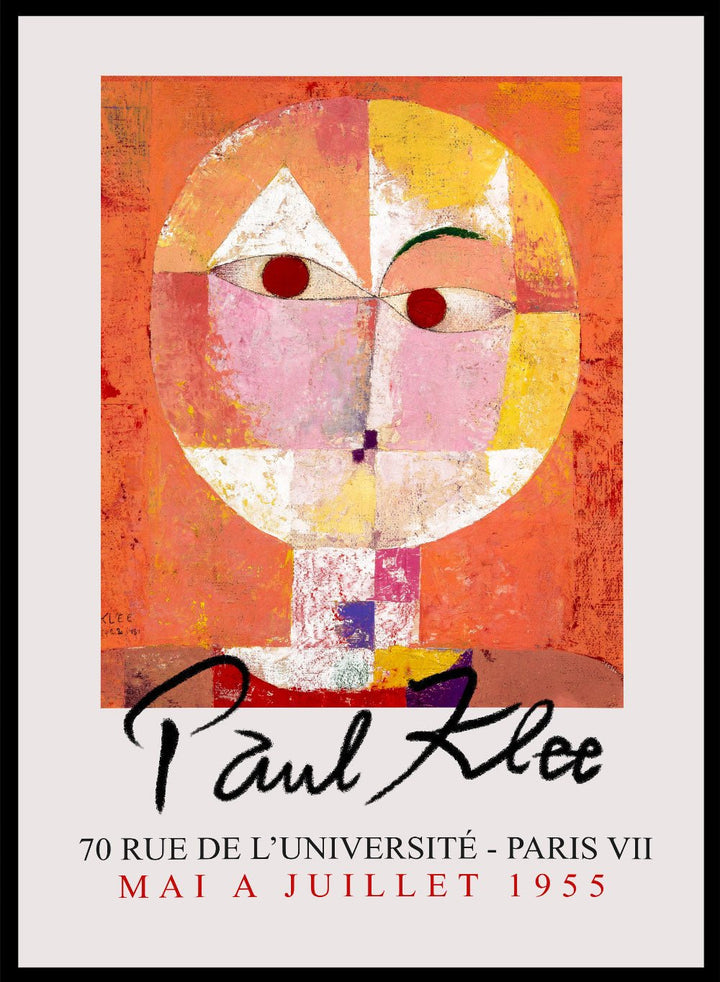 Paul Klee Senecio (Baldgreis) 1922 Art Print_Sugar & Canvas