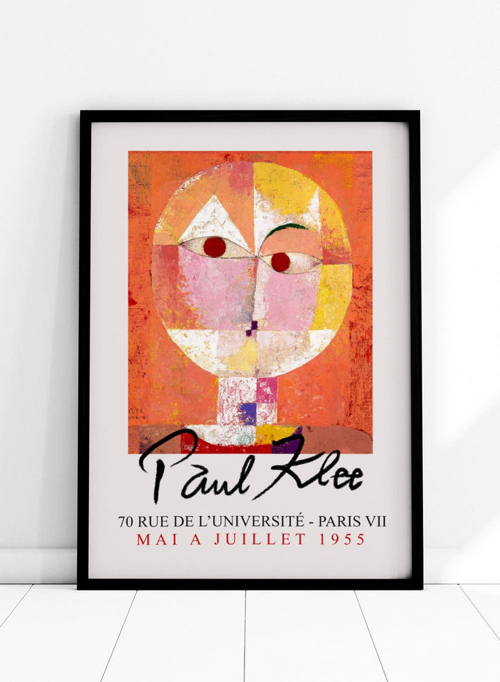 Paul Klee Senecio (Baldgreis) 1922 Art Print_Sugar & Canvas