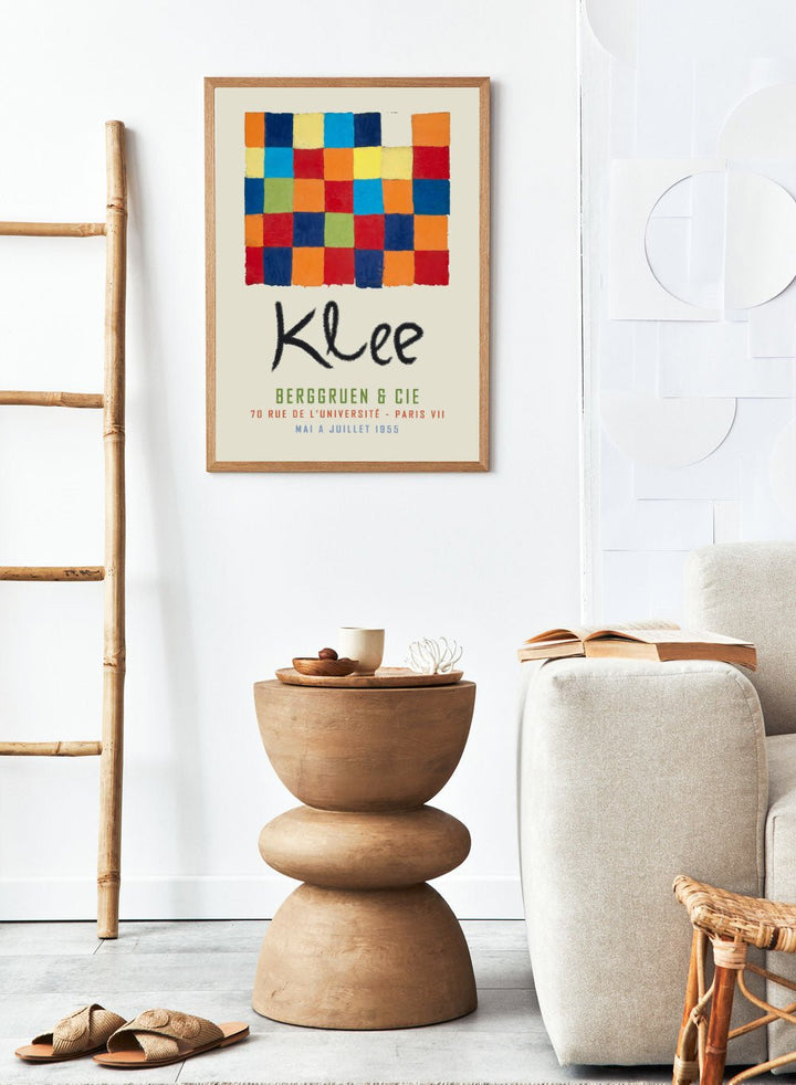 Paul Klee "Qu 1" Color Chart 1930 Art Print_Sugar & Canvas