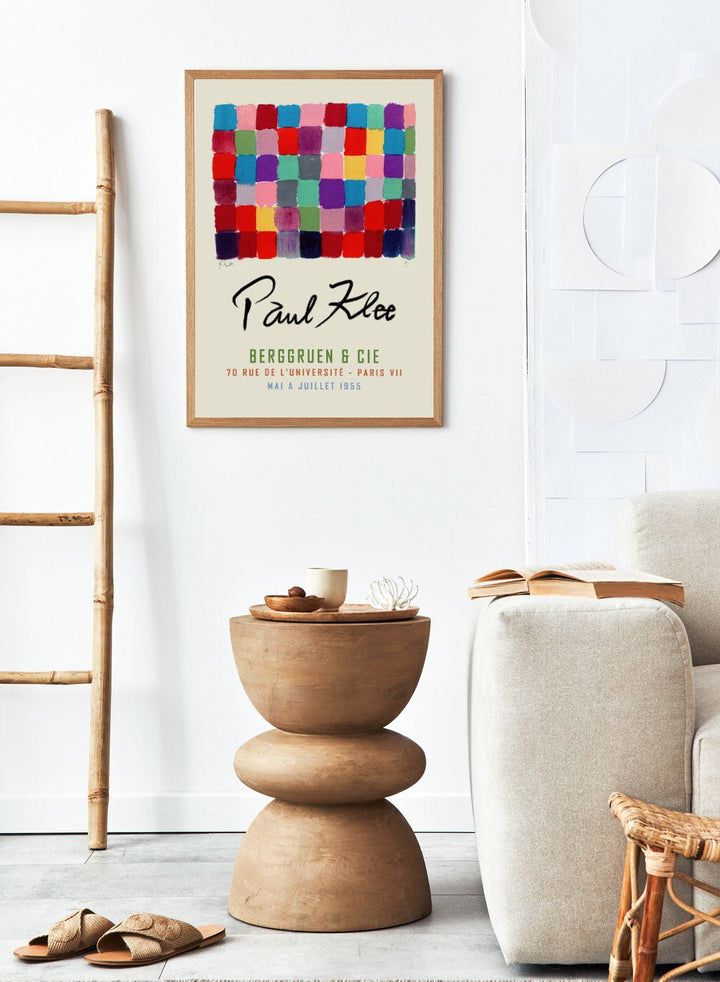 Paul Klee Qu Color Chart 1930 Art Print_Sugar & Canvas