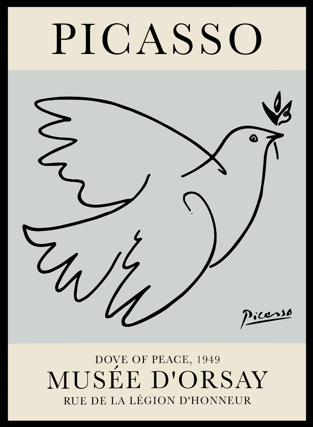 Picasso Dove of Peace Art Print_Sugar & Canvas