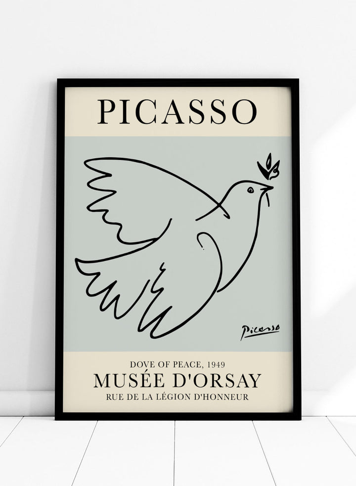 Dove store of peace - PABLO PICASSO painting