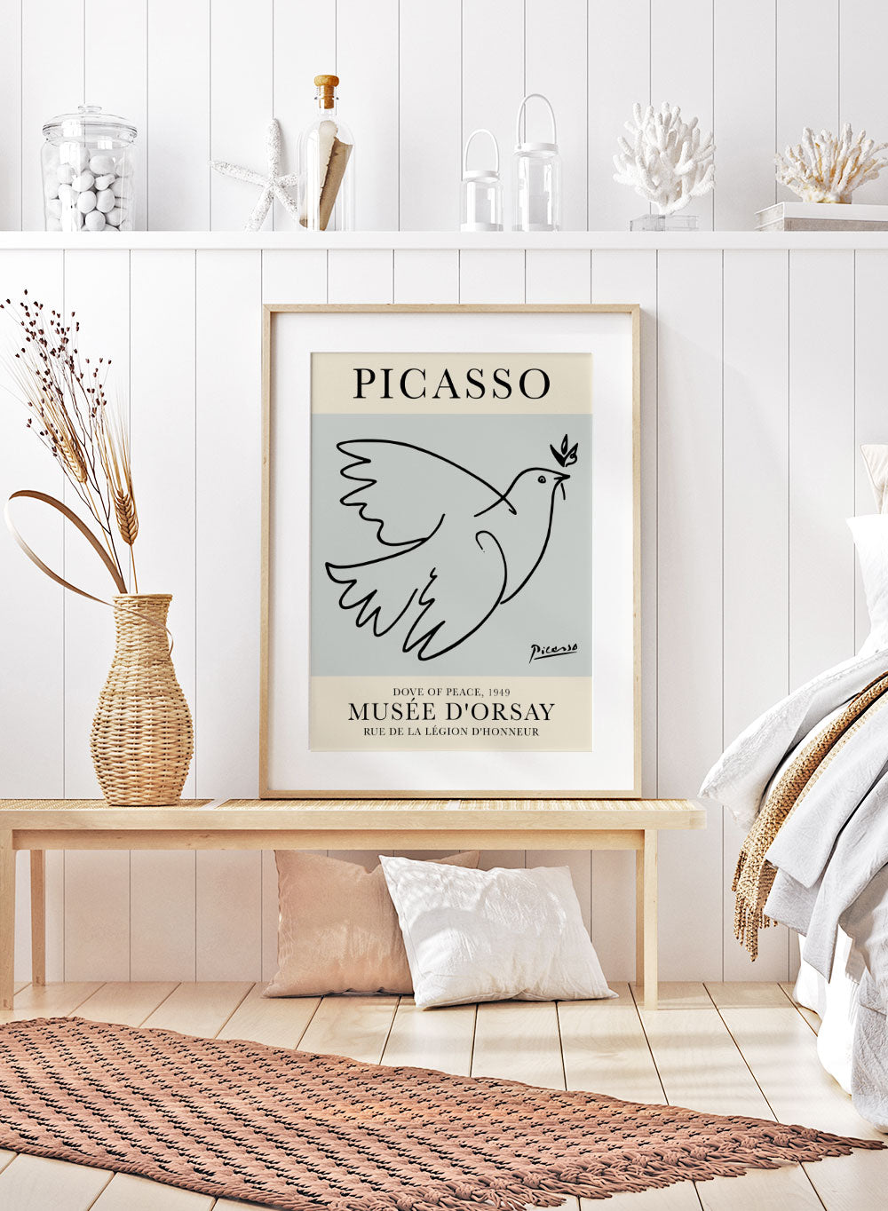 ピカソ　DOVE of Peace アートポスター アートポスター Pablo Picasso（パブロ ピカソ）Dove of Peace