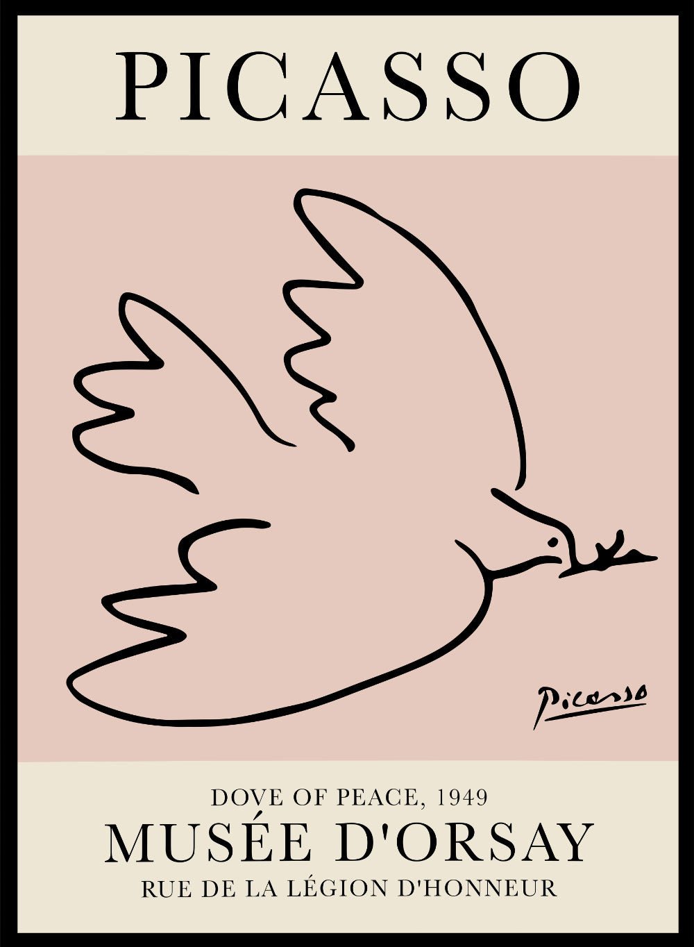Picasso Dove of Peace Art Print_Sugar & Canvas