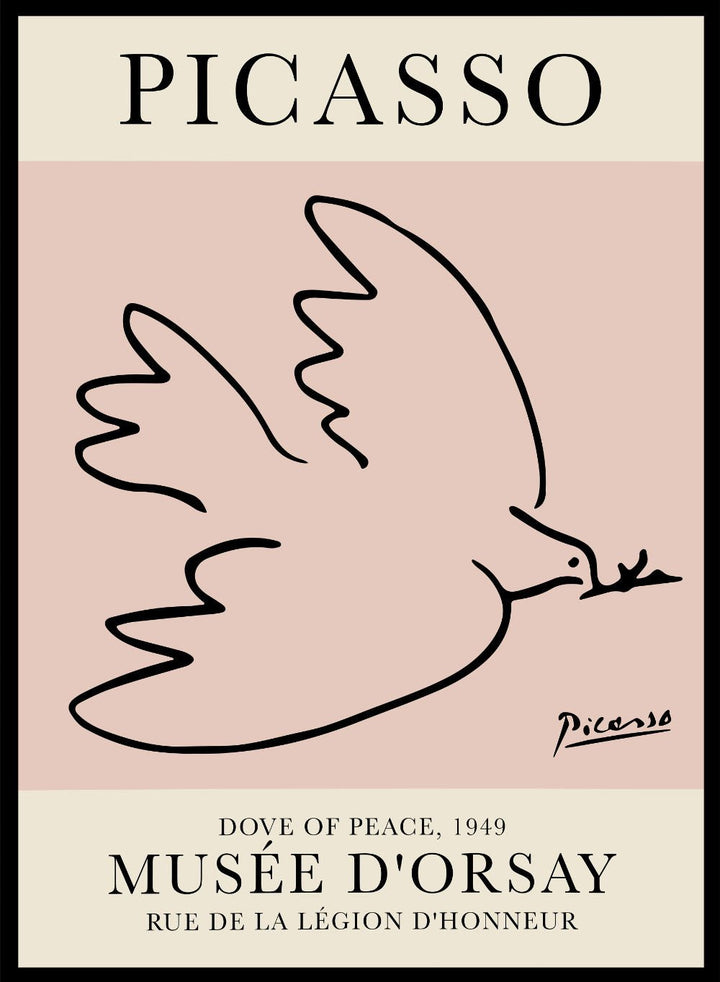 Picasso Dove of Peace Art Print_Sugar & Canvas