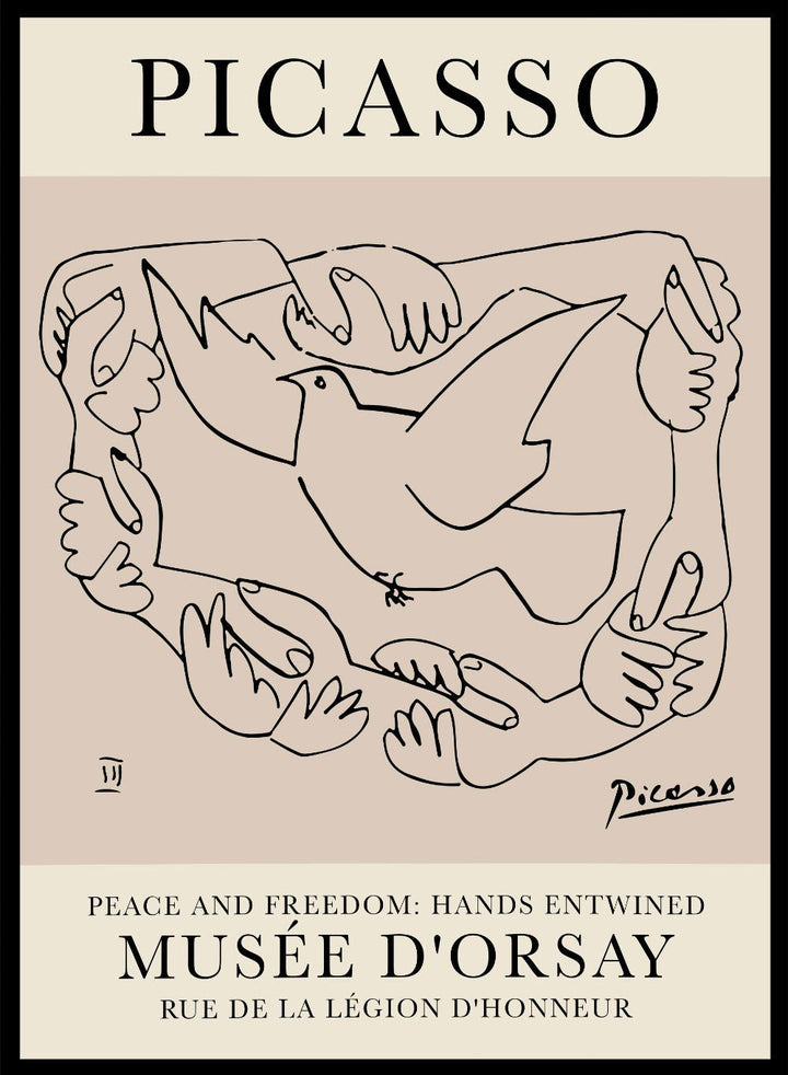 Picasso Peace and Freedom: Dove of Peace Art Print_Sugar & Canvas