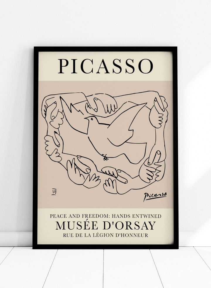 Picasso Peace and Freedom: Dove of Peace Art Print_Sugar & Canvas