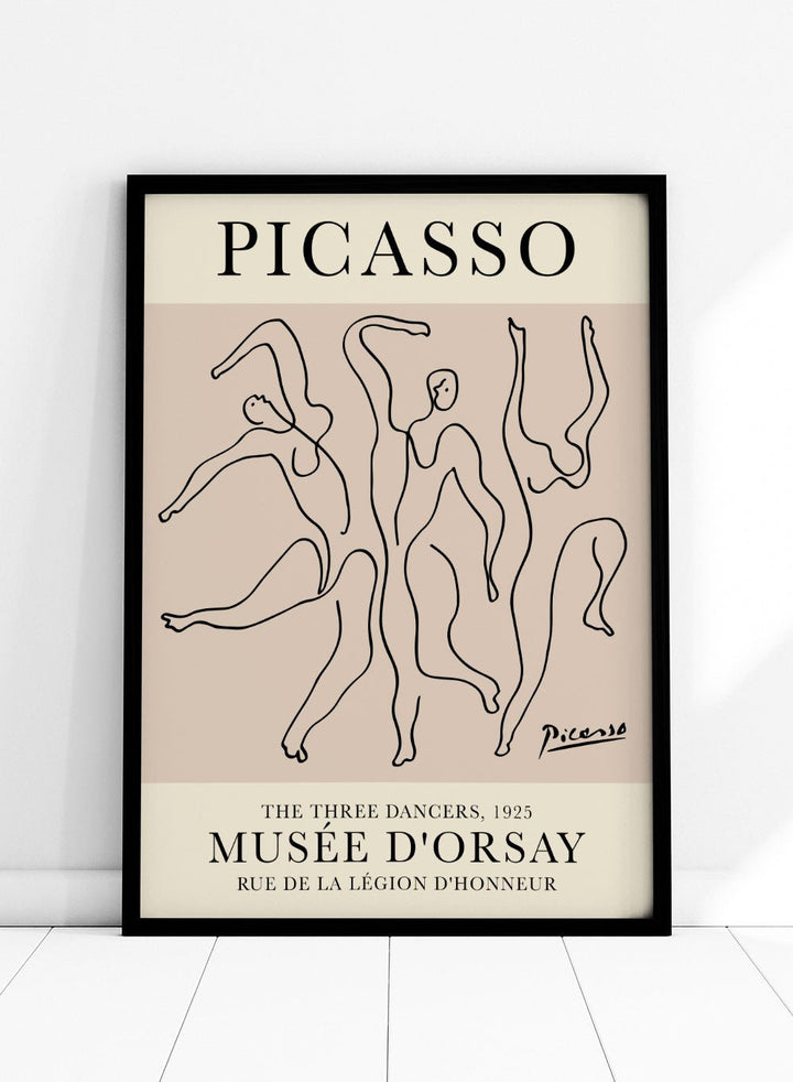 Picasso The Three Dancers Art Print_Sugar & Canvas