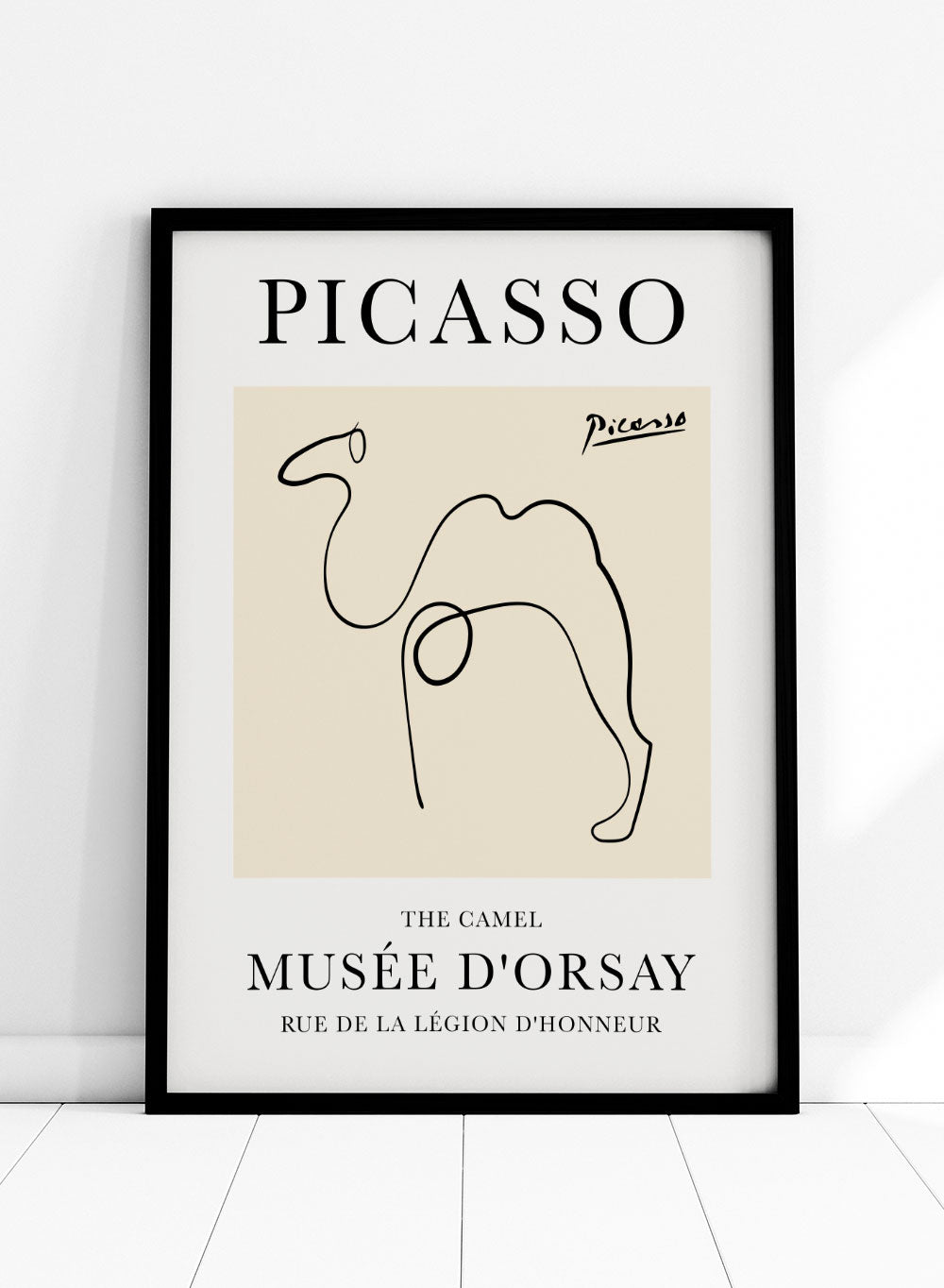 The Camel Line Drawing by Pablo Picasso Print_Sugar & Canvas