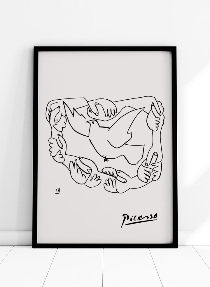 Peace and Freedom: Dove of Peace by Pablo Picasso Print_Sugar & Canvas