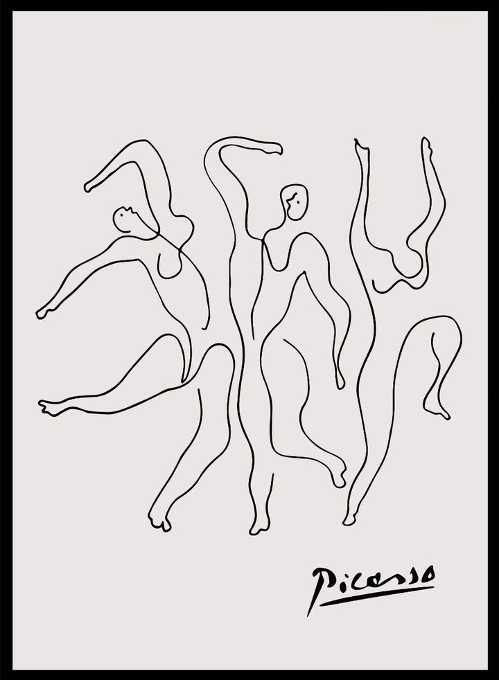The Three Dancers by Pablo Picasso Print_Sugar & Canvas