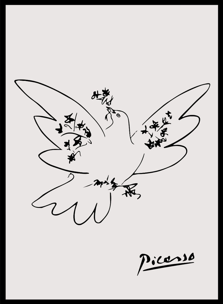 Dove of Peace by Pablo Picasso Print_Sugar & Canvas