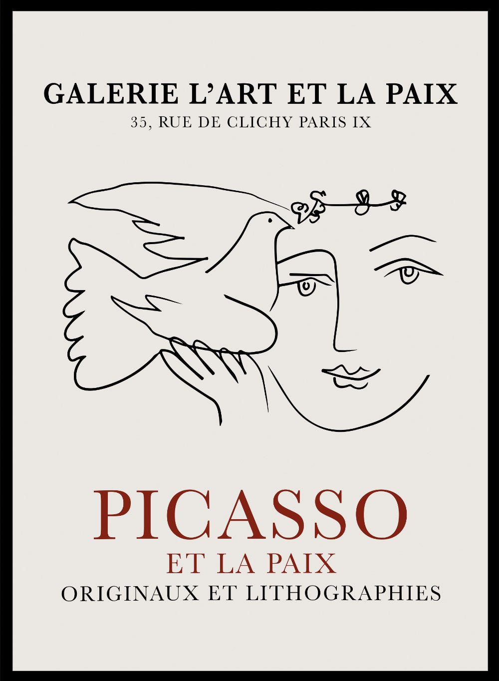 Picasso Face of Peace 1950_Sugar & Canvas