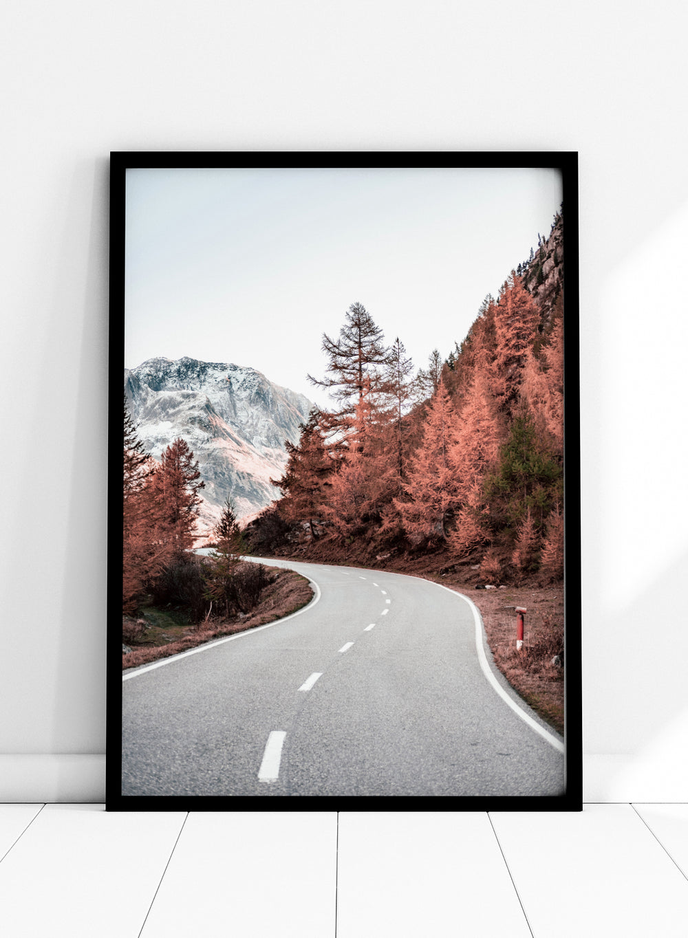 Autumn Highway Art Print_Sugar & Canvas