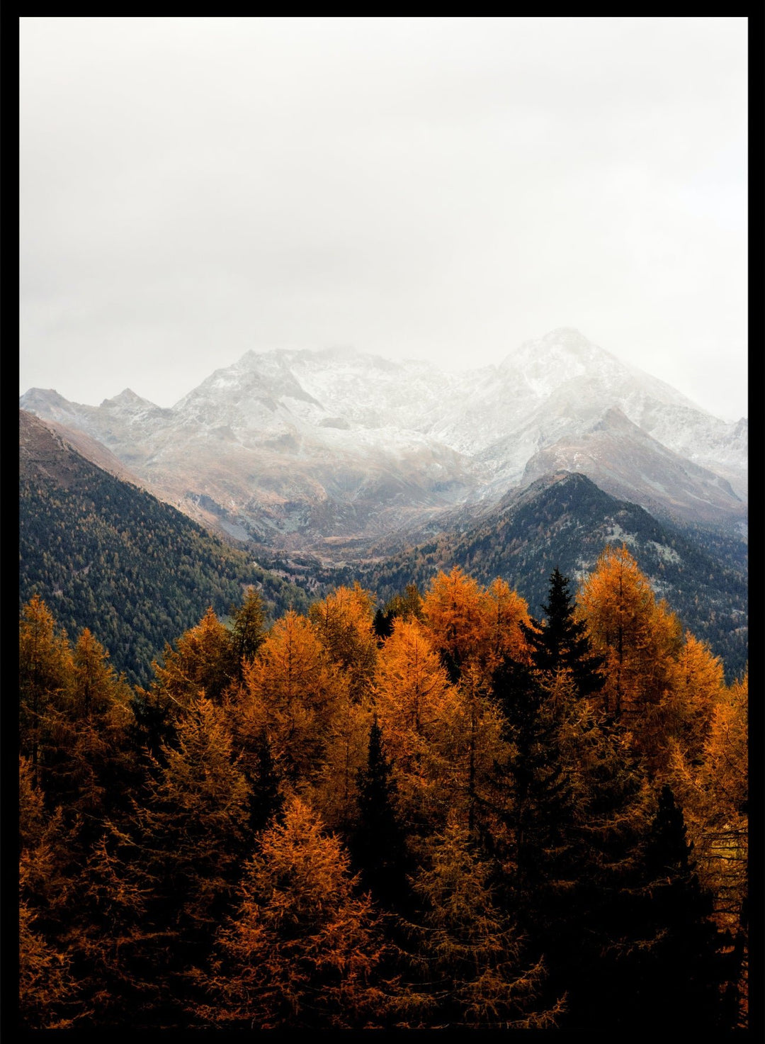 Autumn Mountains Art Print_Sugar & Canvas