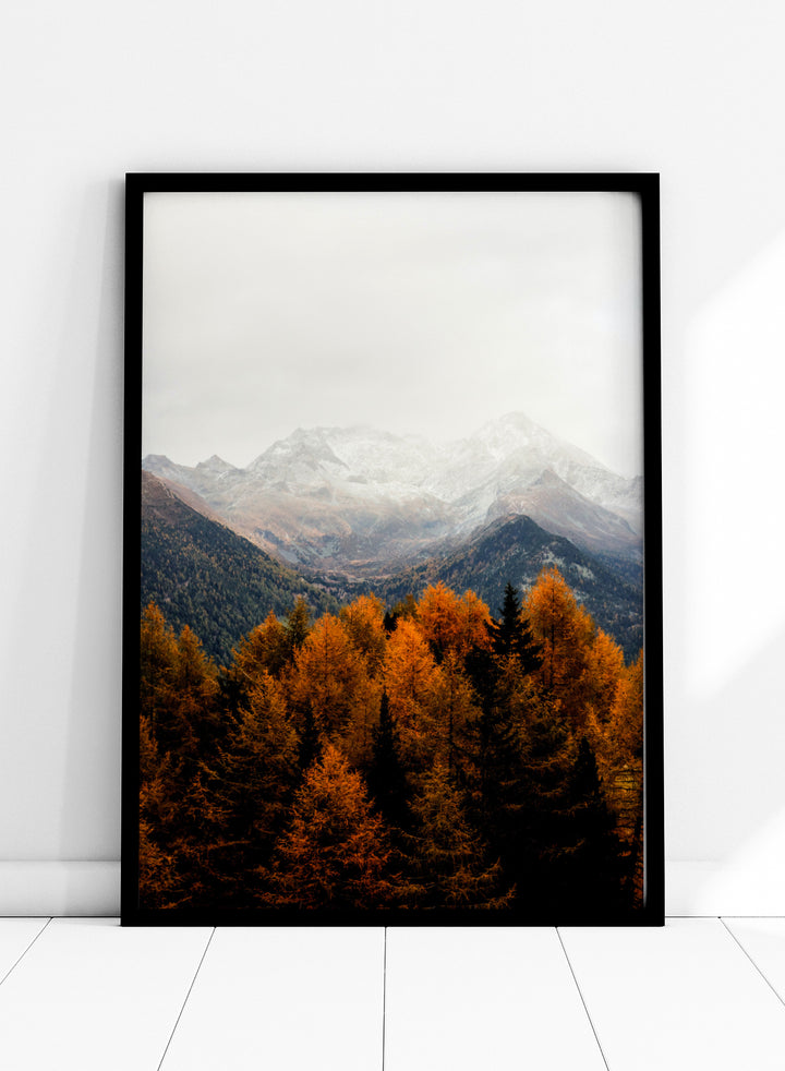 Autumn Mountains Art Print_Sugar & Canvas