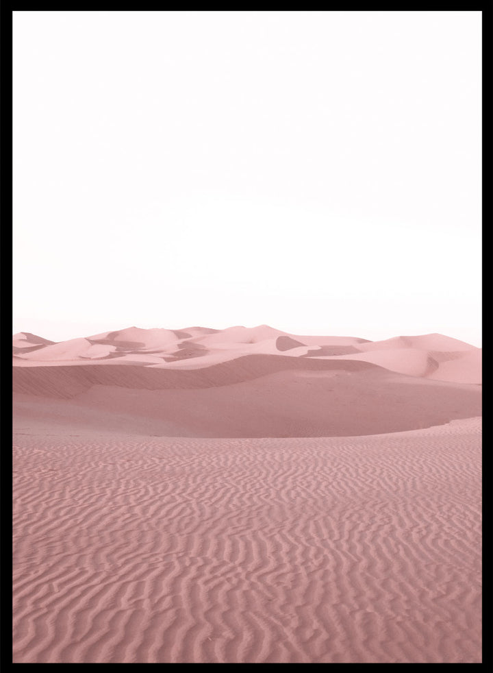 Pink Desert Art Print_Sugar & Canvas