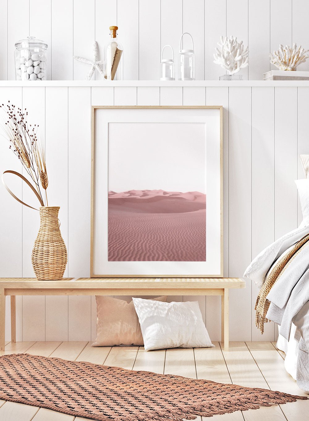 Pink Desert Art Print_Sugar & Canvas