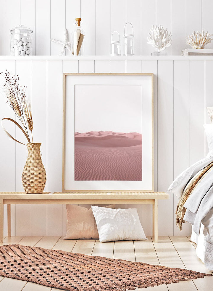 Pink Desert Art Print_Sugar & Canvas