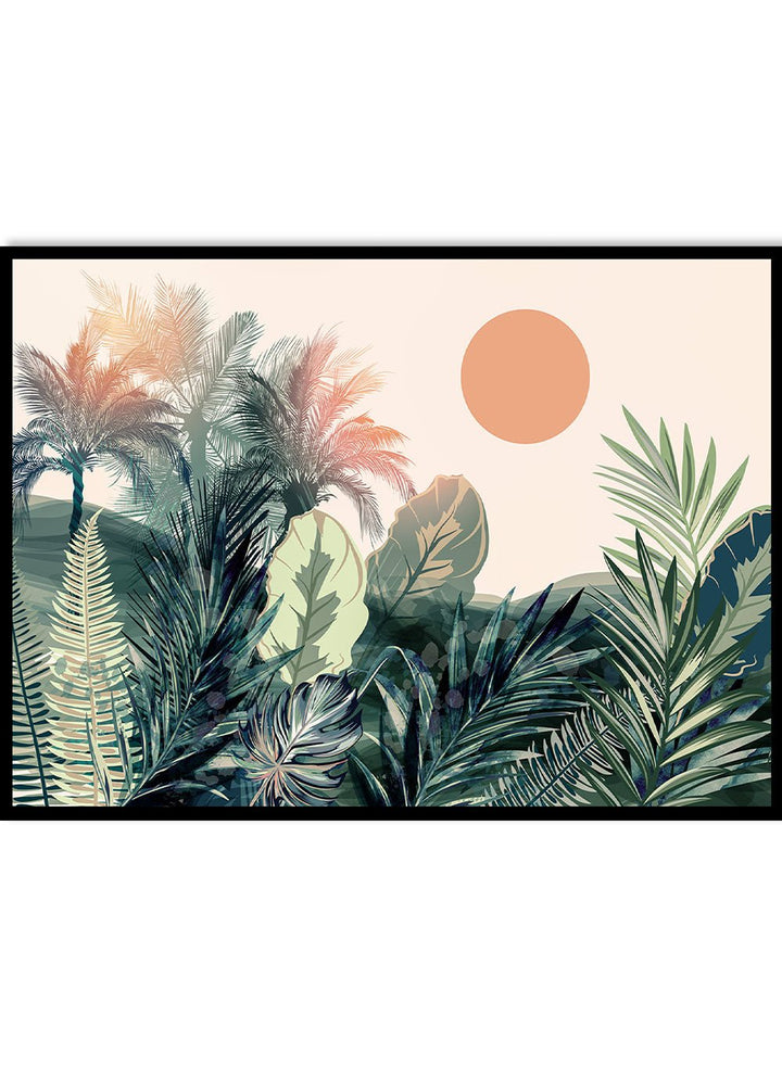 Tropical Rainforest Print_Sugar & Canvas