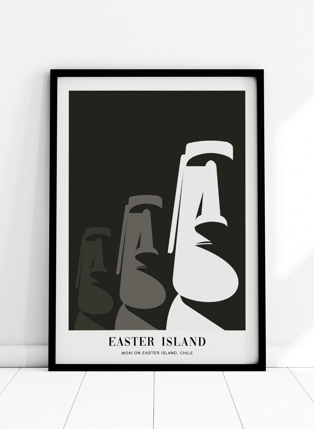 Moai on Easter Island Art Print_Sugar & Canvas