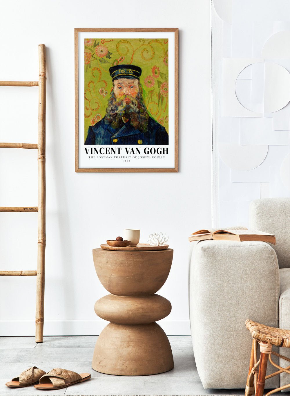 Van Gogh The Postman Joseph Roulin 1888 Art Print_Sugar & Canvas