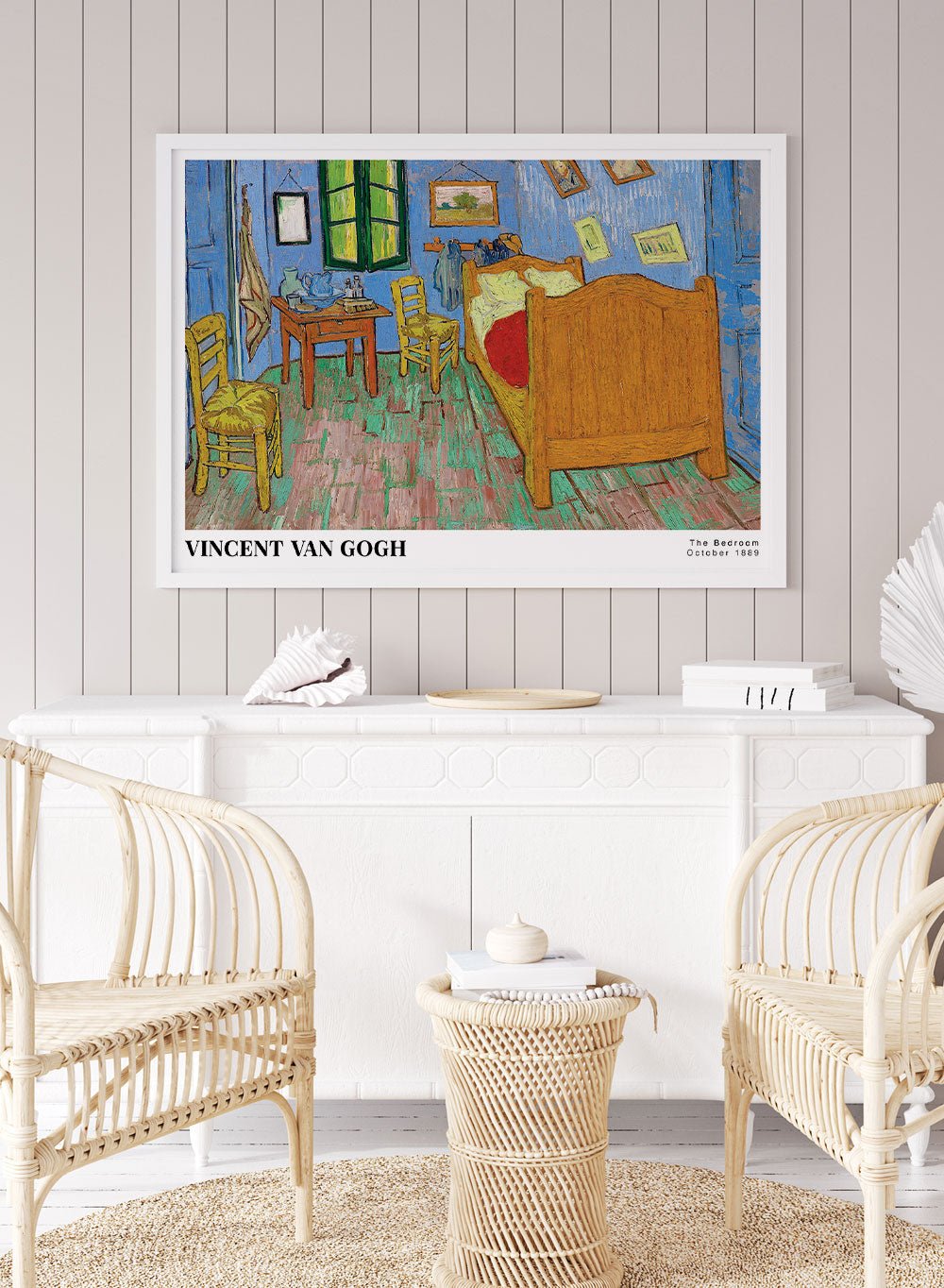 Van Gogh The Bedroom 1889 Art Print_Sugar & Canvas