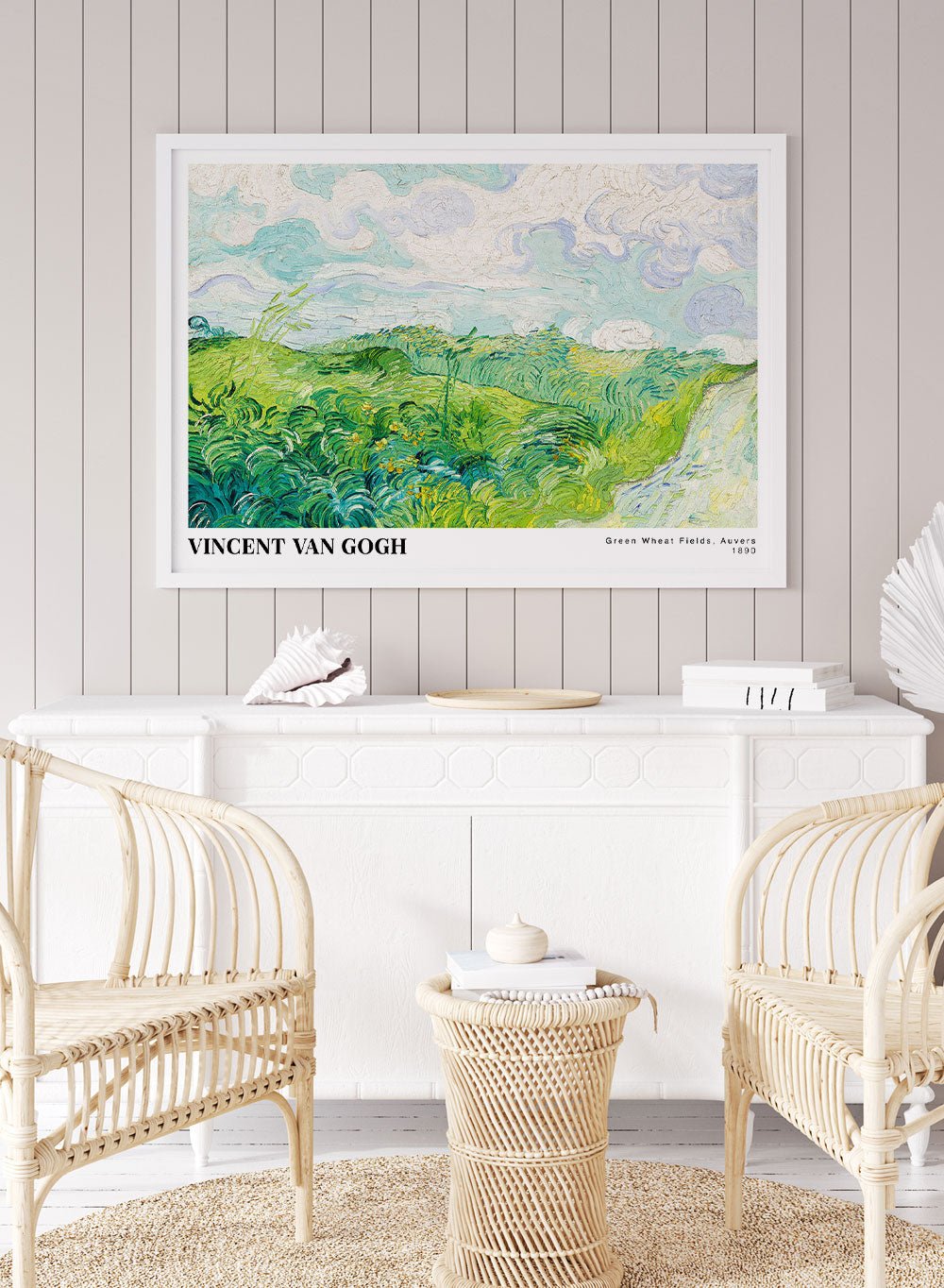 Van Gogh Green Wheat Fields Auvers 1890 Print_Sugar & Canvas