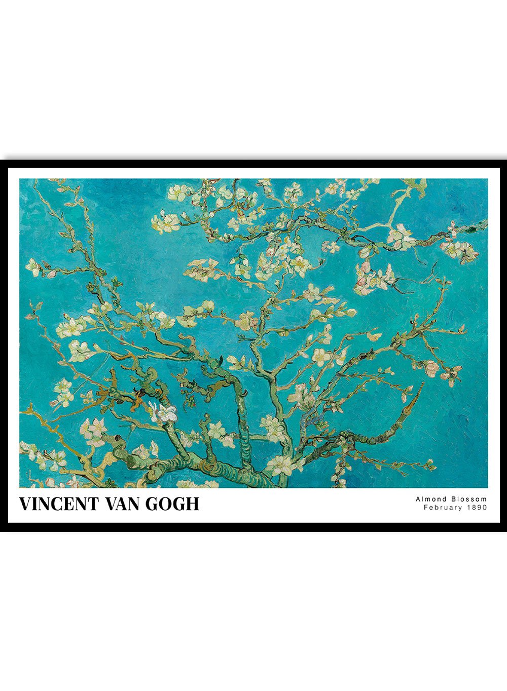 Van Gogh Almond Blossom 1890 Art Print_Sugar & Canvas