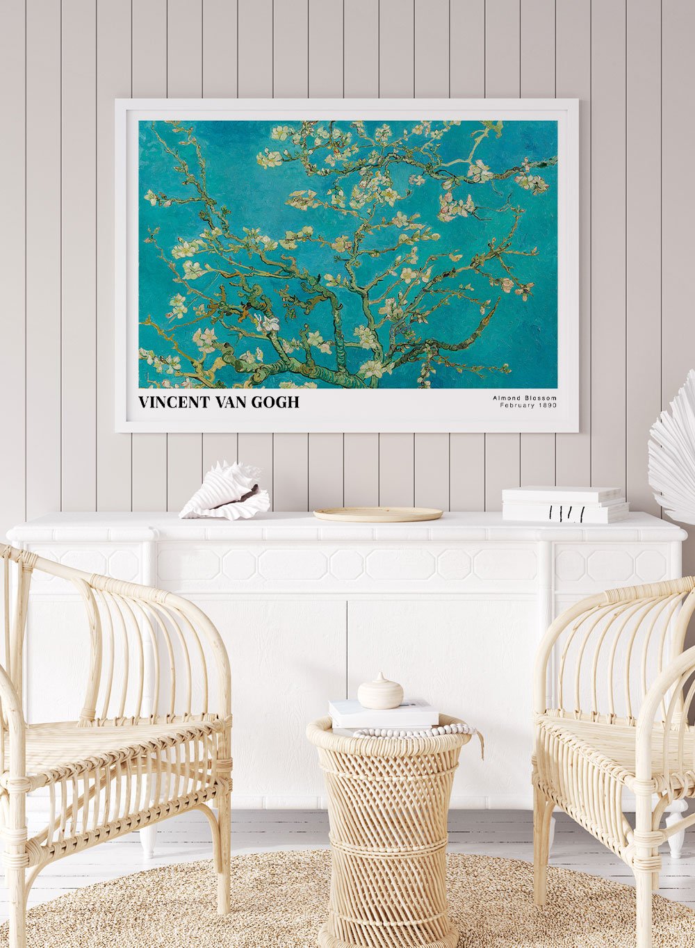 Van Gogh Almond Blossom 1890 Art Print_Sugar & Canvas