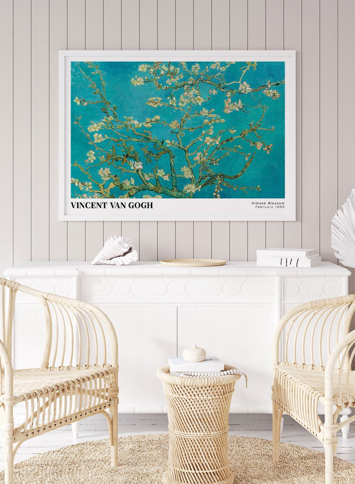 Van Gogh Almond Blossom 1890 Art Print_Sugar & Canvas
