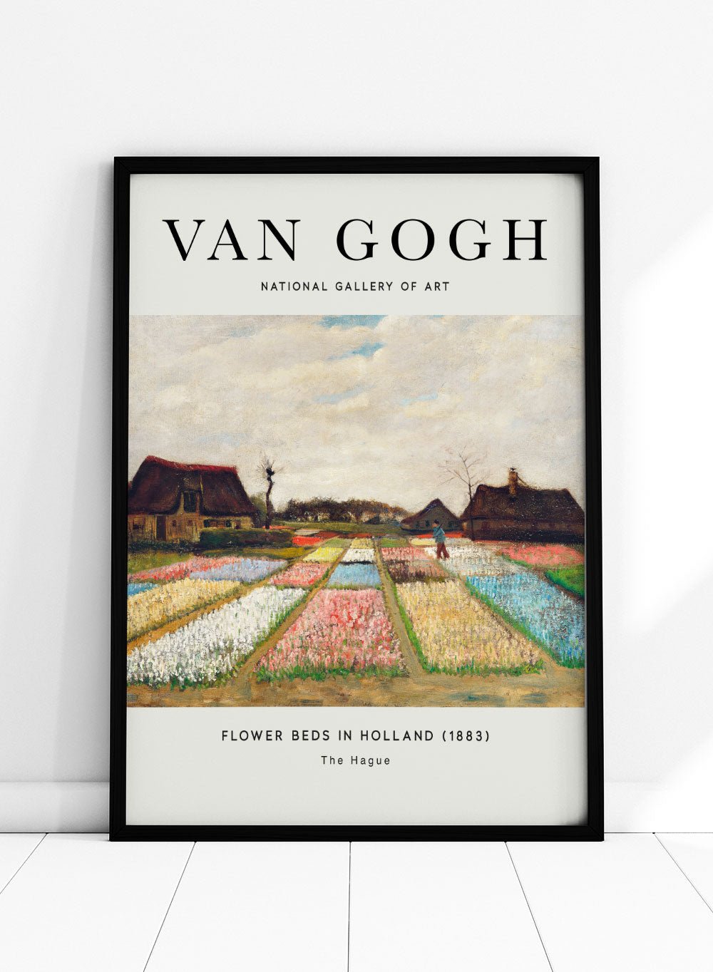 Van Gogh Flower Beds in Holland 1883 Art Print_Sugar & Canvas