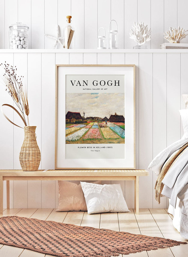 Van Gogh Flower Beds in Holland 1883 Art Print_Sugar & Canvas