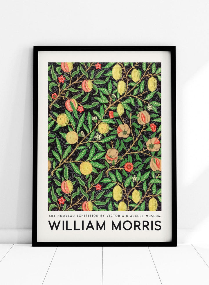 Tropical Fruits by William Morris Print_Sugar &amp; Canvas