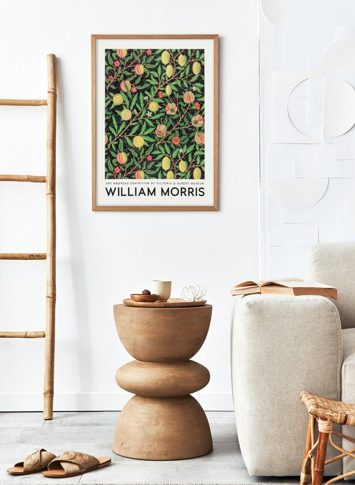 Tropical Fruits by William Morris Print_Sugar &amp; Canvas