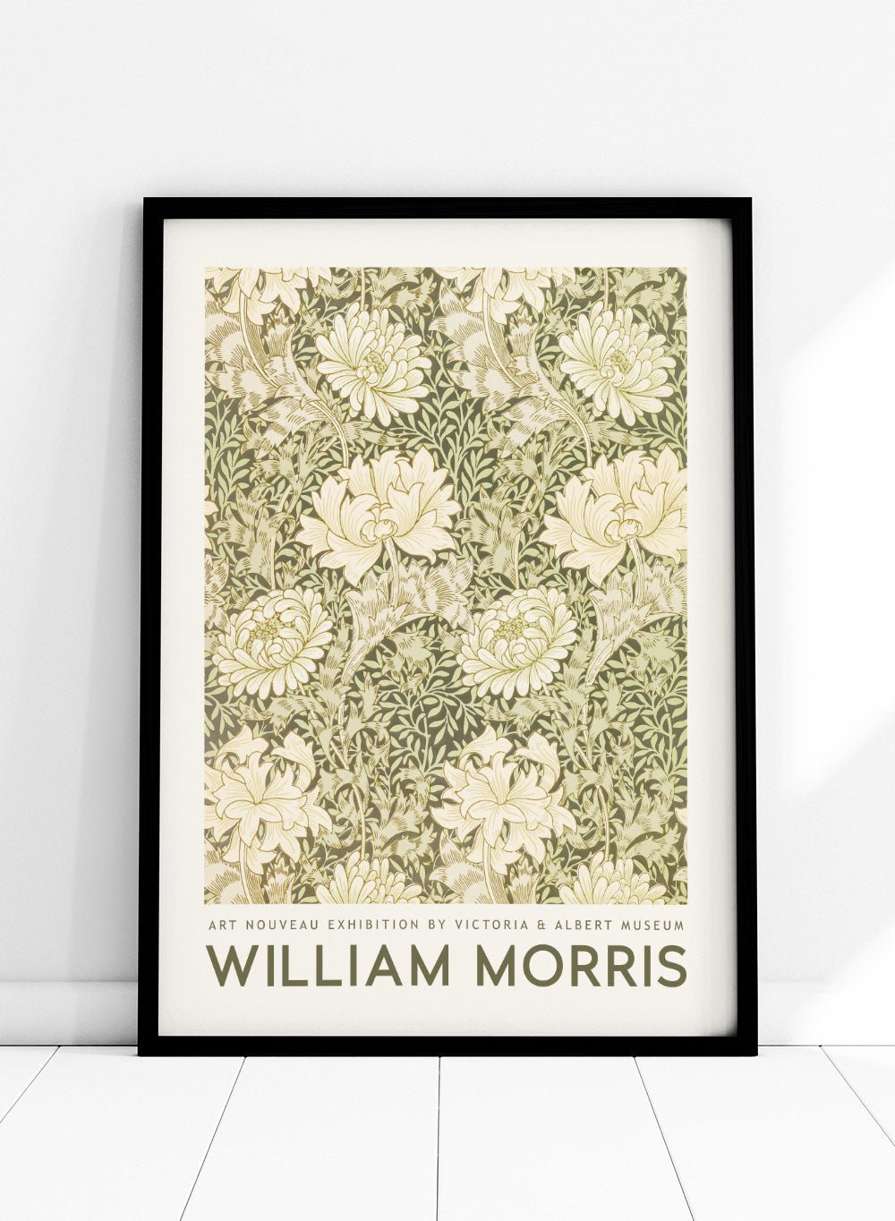 Chrysanthemum by William Morris Print_Sugar & Canvas