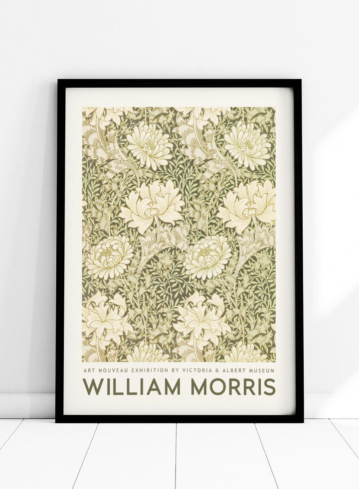 Chrysanthemum by William Morris Print_Sugar &amp; Canvas